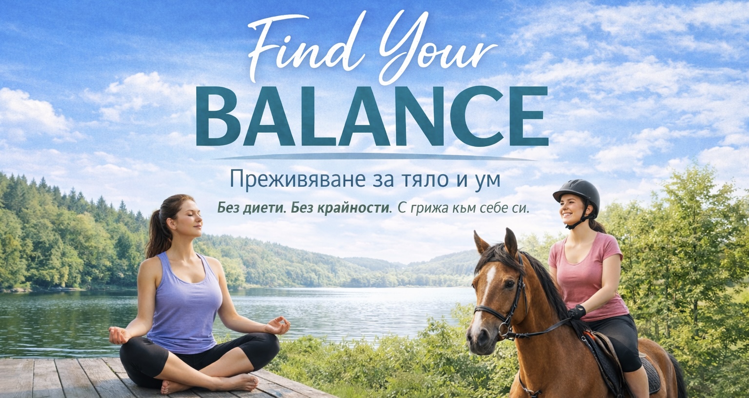 💚 Find Your Balance 01.06.2026 - 07.06.2026 - събитие в Базов Лагер Стрелча
